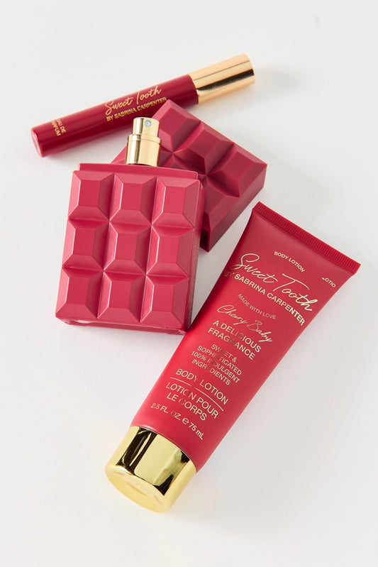 Sweet Tooth by Sabrina Carpenter Cherry Baby 3-Piece Gift Set
