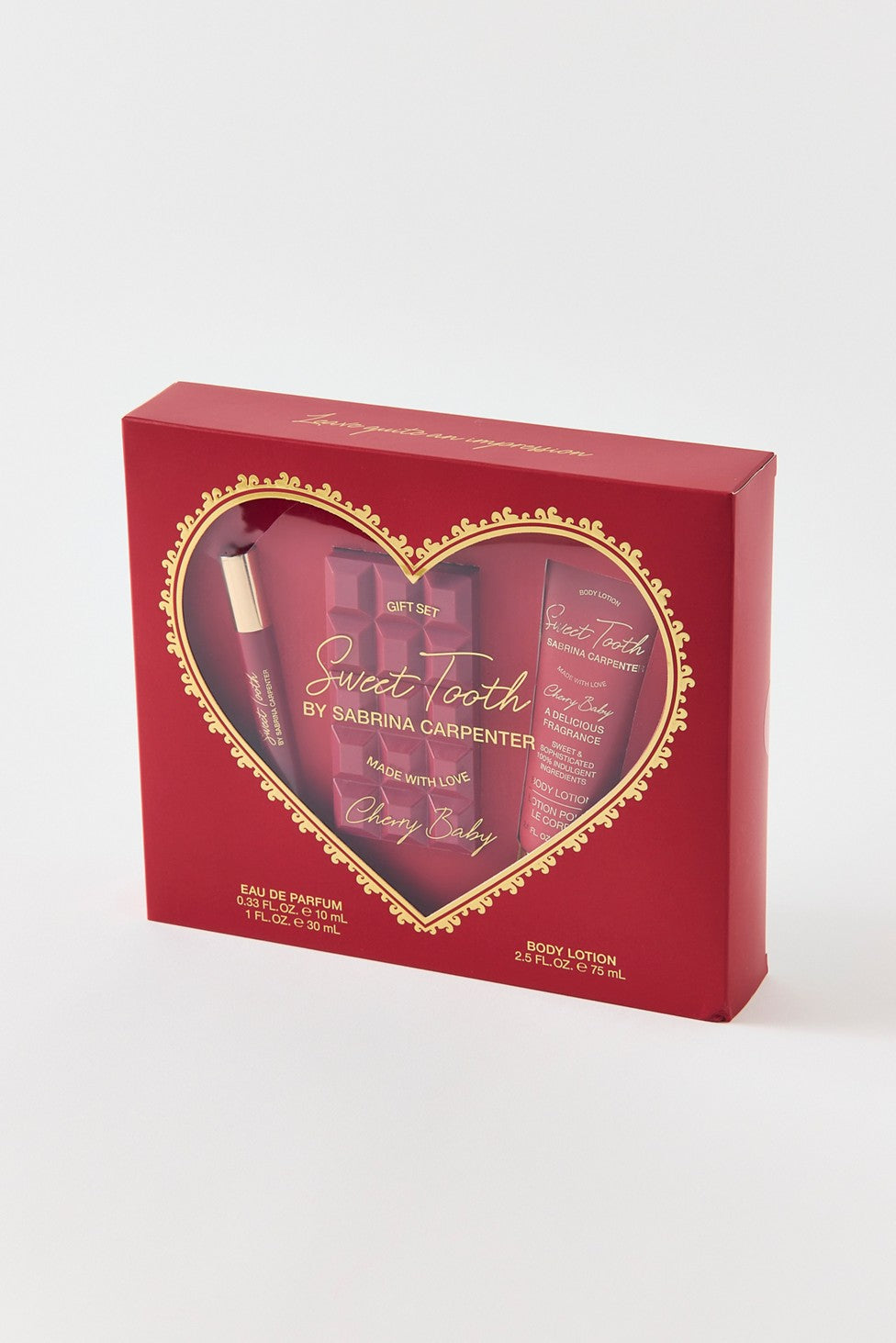 Sweet Tooth by Sabrina Carpenter Cherry Baby Gift Set - All 3 pieces
